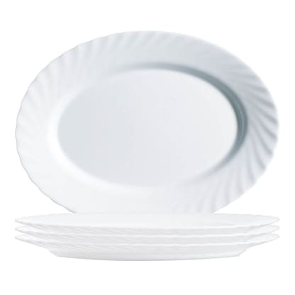 Artikelbild 2 für ARCOROC Servierplatten Trianon White weiß Ø 29,0 cm, 4 St., Artikelnummer 977379