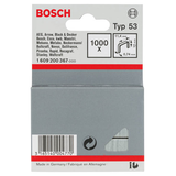 Artikelbild 1 für BOSCH Tackerklammern Typ 53 12 mm, 1.000 St., Artikelnummer 535049