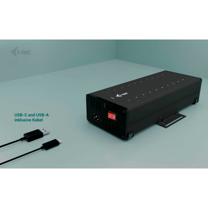 Artikelbild 8 für i-tec® USB-Hub USB-C/USB-A Metal Charging + data 20-fach schwarz, Artikelnummer 662738