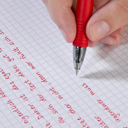 Artikelbild 5 für PILOT G2 Gelschreiber rot/transparent 0,4 mm, Schreibfarbe: rot, 1 St., Artikelnummer 547448