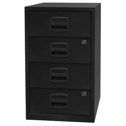 Artikelbild 5 für BISLEY Home Standcontainer schwarz 4 Auszüge Kunststoff-Muldengriff schwarz 41,3 x 40,0 x 67,2 cm, Artikelnummer 728717