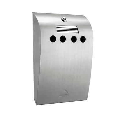 Artikelbild für TKG WAVE Wandaschenbecher edelstahl, 1 St., Artikelnummer 546491