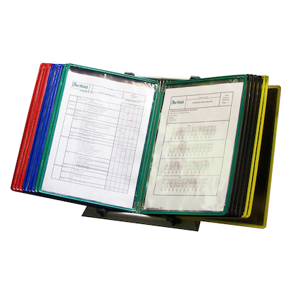 Artikelbild 4 für tarifold Sichttafelsystem 434209 DIN A4 farbsortiert mit 20 St. Sichttafeln, 1 St., Artikelnummer 710215