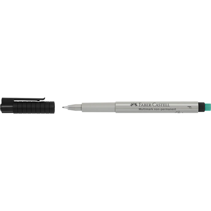Artikelbild für FABER-CASTELL MULTIMARK Folienstift schwarz 0,6 mm non-permanent, 1 St., Artikelnummer 749277
