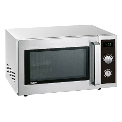 Artikelbild für Bartscher Mikrowelle 1000 W silber, Artikelnummer 425617