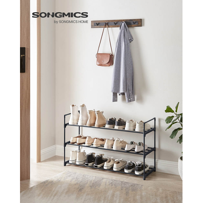 Artikelbild 6 für SONGMICS Schuhregal schwarz 92,0 x 30,0 x 54,0 cm, 1 St., Artikelnummer 438677