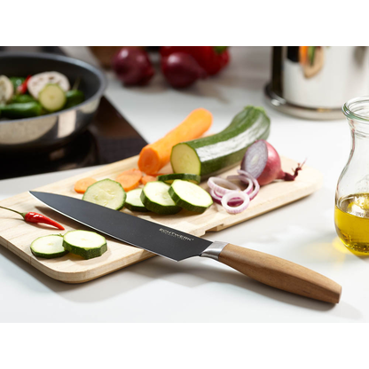 Artikelbild 6 für Echtwerk Kochmesser Classic Black Edition schwarz, Klinge: 20,3 cm, 1 St., Artikelnummer 649818