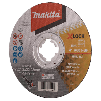 Artikelbild 3 für makita Trennscheibe X-Lock E-00418, 1 St., Artikelnummer 474807