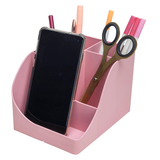 Artikelbild 1 für Exacompta Stiftehalter Pen Wave bonbonrosa Polystyrol 5 Fächer 11,0 x 12,0 x 16,0 cm, Artikelnummer 697119