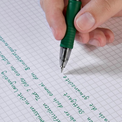 Artikelbild 5 für PILOT G2 Gelschreiber grün/transparent 0,4 mm, Schreibfarbe: grün, 1 St., Artikelnummer 547455