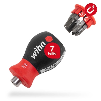 Artikelbild für Wiha Schraubendreher-Set Stubby PH/SL 33738 7-tlg., Artikelnummer 716898