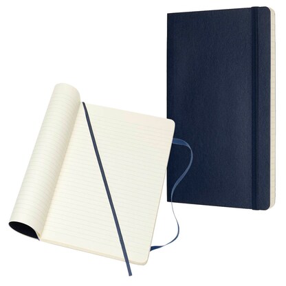 Artikelbild für MOLESKINE Notizbuch Classic Collection ca. DIN A5 liniert, saphir Softcover 192 Seiten, 1 St., Artikelnummer 718738