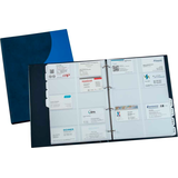Artikelbild 1 für EICHNER Visitenkartenmappe DIN A4 blau, 1 St., Artikelnummer 701381
