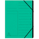 Artikelbild 1 für Exacompta Ordnungsmappe 7 Fächer grün, 1 St., Artikelnummer 286862