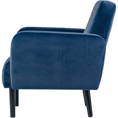 Artikelbild 3 für meet powered by PAPERFLOW Sessel LISBOA blau schwarz Stoff 71,0 x 81,5 x 83,0 cm, 1 St., Artikelnummer 850984