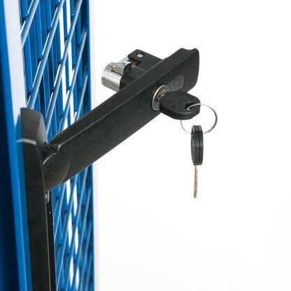 Artikelbild 6 für Rollcart Paketwagen 08-7643 blau 115,0 x 75,0 x 180,0 cm, Artikelnummer 105960