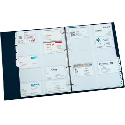 Artikelbild 2 für EICHNER Visitenkartenmappe DIN A4 blau, 1 St., Artikelnummer 701381