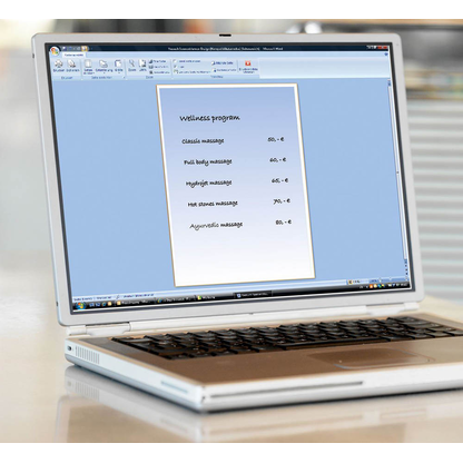 Artikelbild 2 für SIGEL Motivpapier Farbverlauf Farbverlauf blau DIN A4 90 g/qm 100 Blatt, Artikelnummer 365593