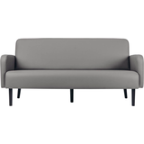 Artikelbild 1 für meet powered by PAPERFLOW 3-Sitzer Sofa LISBOA grau schwarz Kunstleder 176,0 x 81,5 x 83,0 cm, 1 St., Artikelnummer 851382