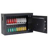 Artikelbild 1 für pavo Schlüsseltresor grau mit 20 Haken, Elektronikschloss, 31,0 x 10,0 x 20,0 cm, 1 St., Artikelnummer 557381