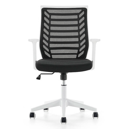 Artikelbild 2 für rocada Bürostuhl, R907002 Stoff schwarz, Gestell weiß, Artikelnummer 606388