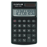 Artikelbild 1 für OLYMPIA LCD-1110 Taschenrechner schwarz, Artikelnummer 141945