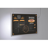 Artikelbild 1 für update displays LED-Leuchtrahmen Economy silber DIN A1 62,4 x 3,0 x 87,1 cm, 1 St., Artikelnummer 480405