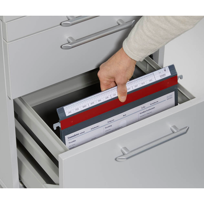 Artikelbild 3 für BOI Patienten-Dokumentations-Hängemappe 2-Ringe PMH2R rot Boden: 2,5 cm, 1 St., Artikelnummer 666877