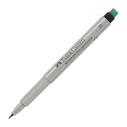 Artikelbild 2 für FABER-CASTELL MULTIMARK Folienstift schwarz 0,4 mm non-permanent, 1 St., Artikelnummer 749299