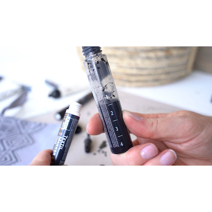 Artikelbild 6 für KREUL Black & White Stoffmalfarbe farbsortiert, 4 St., Artikelnummer 115299