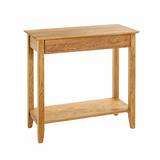 Artikelbild 1 für HAKU Möbel Konsolentisch rechteckig Massivholz eiche 75,0 x 35,0 x 75,0 cm, 1 St., Artikelnummer 340358