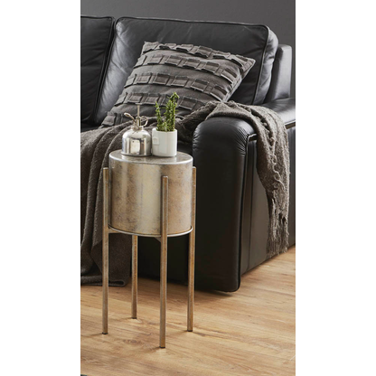 Artikelbild 4 für HAKU Möbel Pflanzenständer Dona 2 Metall, Ø 27,0 cm bronze rund, 4 St., Artikelnummer 650149