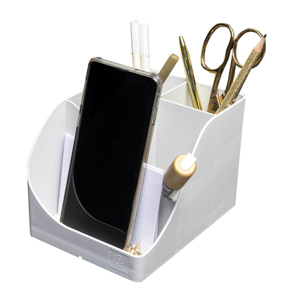 Artikelbild für Exacompta Stiftehalter Pen Wave weiß Polystyrol 5 Fächer 11,0 x 12,0 x 16,0 cm, Artikelnummer 697138