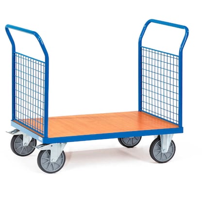 Artikelbild für fetra Paketwagen Doppel-Stirnwandwagen 1521 blau 60,9 x 118,0 x 99,0 cm, Artikelnummer 746218