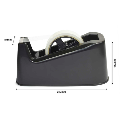 Artikelbild 2 für RAPESCO® Klebefilmabroller schwarz, Artikelnummer 782643