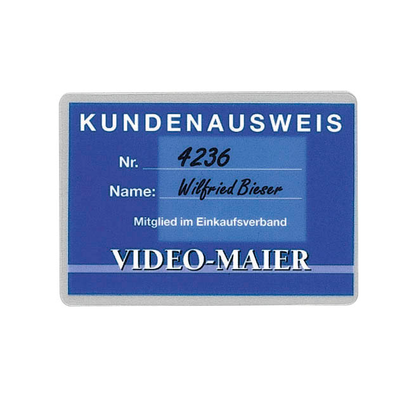 Artikelbild 7 für LEITZ Laminierfolien glänzend für Kreditkartenformat 125 micron, 100 St., Artikelnummer 908129