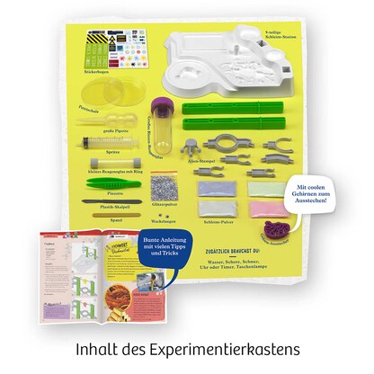 Artikelbild 3 für KOSMOS Experimentierkasten Schleim-Labor mehrfarbig, Artikelnummer 461097