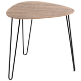 Artikelbild 1 für HAKU Möbel Beistelltisch oval MDF-Platte eiche 48,0 x 48,0 x 48,0 cm, 1 St., Artikelnummer 684383