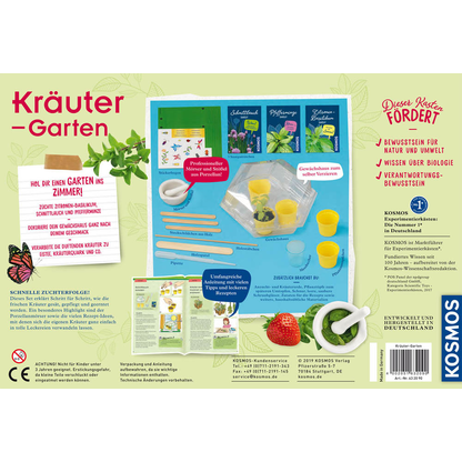 Artikelbild 2 für KOSMOS Experimentierkasten Kräuter-Garten mehrfarbig, Artikelnummer 820694