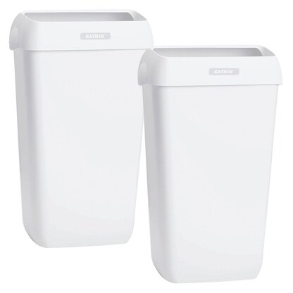 Artikelbild für KATRIN Mülleimer 50,0 l weiß, 2 St., Artikelnummer 486401