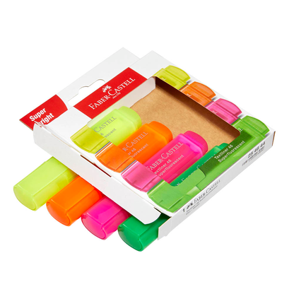Artikelbild 8 für FABER-CASTELL TL 46 SF Textmarker farbsortiert, 4 St., Artikelnummer 274169