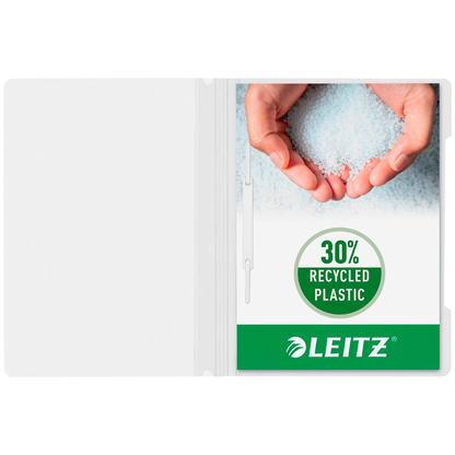 Artikelbild 3 für LEITZ Schnellhefter 4191 Kunststoff weiß DIN A4, 25 St., Artikelnummer 257958