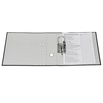 Artikelbild 6 für DONAU Klassik Ordner schwarz Karton 7,5 cm DIN A4, 1 St., Artikelnummer 183905