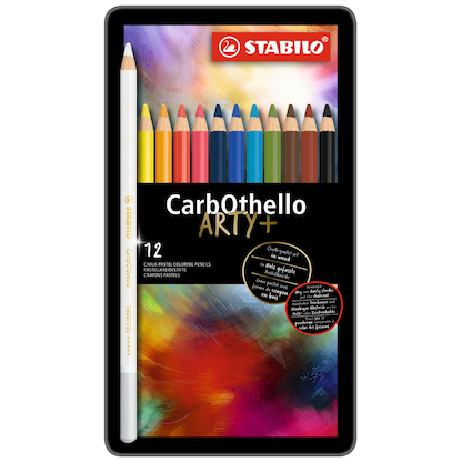Artikelbild für STABILO CarbOthello Kreidestifte farbsortiert 12 St., Artikelnummer 273282
