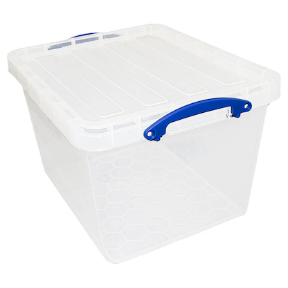 Artikelbild 2 für Really Useful Box Aufbewahrungsboxen 3x 40,0 l transparent 50,0 x 39,5 x 31,5 cm, 3 St., Artikelnummer 882367
