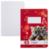 Artikelbild 1 für herlitz Schulheft x.book Lineatur 28 kariert DIN A5 Innen- und Außenrand, 16 Blatt, 1 St., Artikelnummer 891723