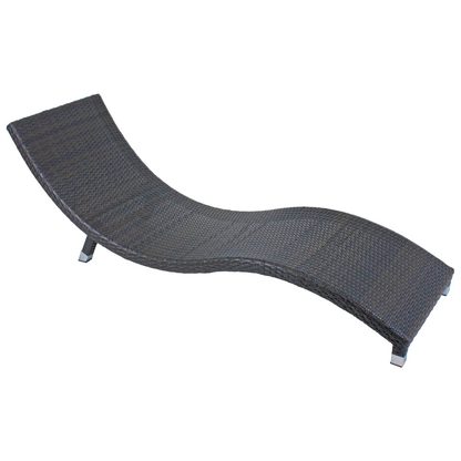 Artikelbild 4 für Garden Pleasure Sonnenliegen CARACAS braun Aluminium 2 St., Artikelnummer 311468