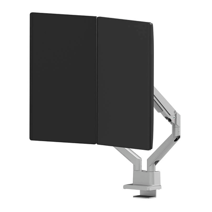 Artikelbild 3 für Neomounts Monitor-Halterung DS70-250SL2 silber für 2 Monitore, Tischklemme, Tischbohrung, Artikelnummer 369559