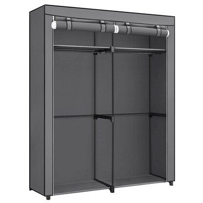Artikelbild für SONGMICS Stoffschrank, RYG02GY grau 140,0 x 43,0 x 174,0 cm, 1 St., Artikelnummer 439408