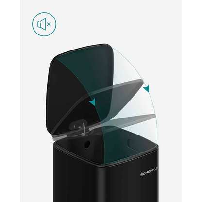 Artikelbild 6 für SONGMICS Mülleimer 20,0 l schwarz, 1 St., Artikelnummer 760419